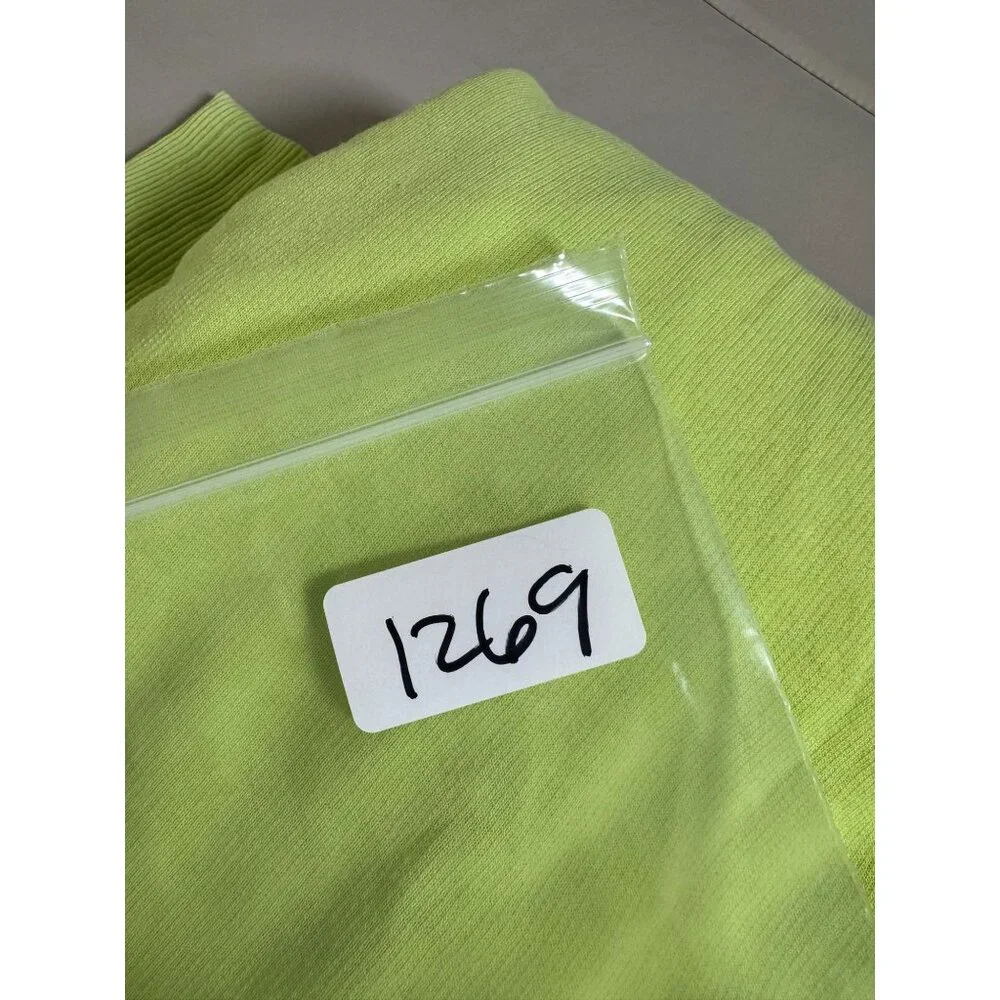 Infinitely Free People Cozy Cool Girl Sleep Tee Oversized Neon Green Women Small - Picture 13 of 16